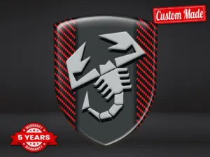 Fiat Abarth Emblemi Alta Qualità Professionali Regolabili